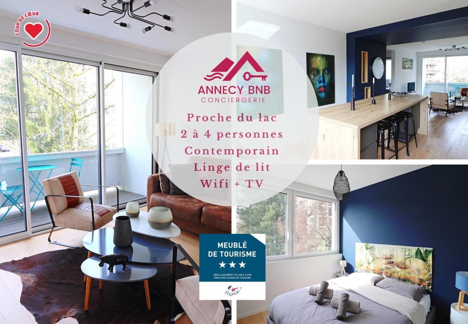 Coup De Coeur Appartement Lumineux, Calme Et Cosy آنسي المظهر الخارجي الصورة